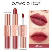 Матовая помада и блеск O.TWO.O Lip Glaze Lipstick № L06 Berry 6.5 g