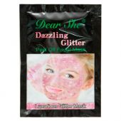 Маска для лица Dear She Dazzling Glitter Peel Off Facial Mask розовая 18 g