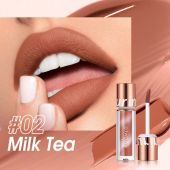 Матовая губная помада O.TWO.O New Trending Lip Gloss Marbling Water Proof Matt Finish Lip Stick № 2 Milk Tea