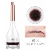 Гель для бровей O.TWO.O Eyebrow Extension №3 Medium Brown 4 g