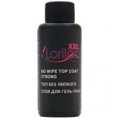 Верхнее покрытие Lorilac Professional XXL No Wipe Top Coat Strong без липкого слоя 50 ml
