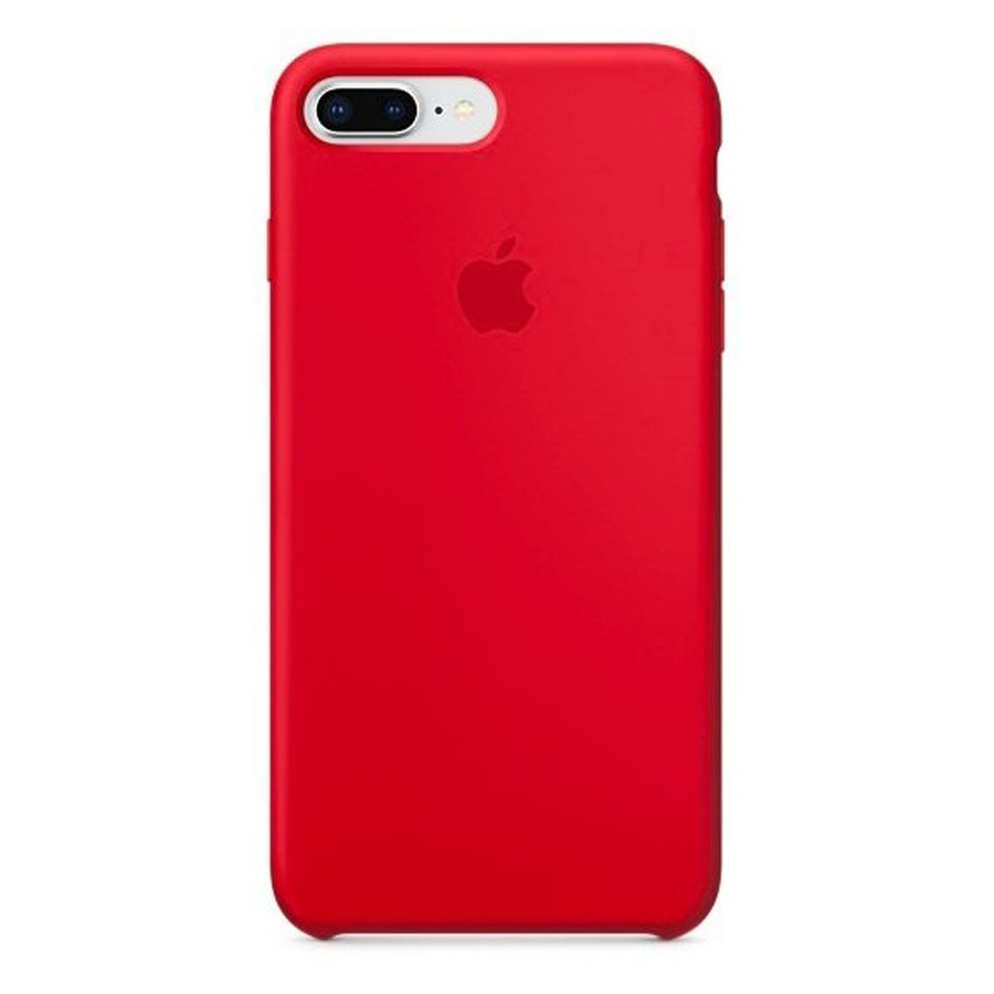 Силиконовый чехол для iPhone 7 Plus / 8 Plus ярко-красный (Red) купить  оптом в интернет магазине 888-plus.com