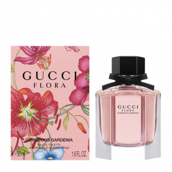 EU Gucci Flora by Gucci Gorgeous Gardenia edt for women 50 ml фото