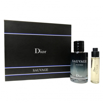 Парфюмерный набор Christian Dior Sauvage For Men edp 100 ml + Tester 20 ml A-Plus фото