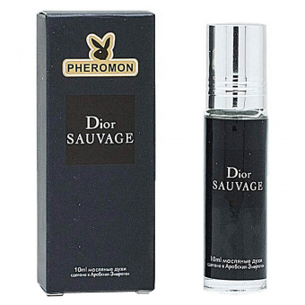 Christian Dior Sauvage pheromon For Men oil roll 10 ml фото
