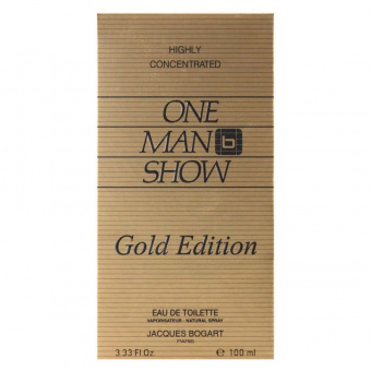 Jacques Bogart One Man Show Gold Edition For Men edt 100 ml фото