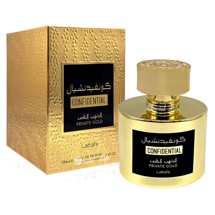 Lattafa Confidential Privat Gold Unisex edp 100 ml фото