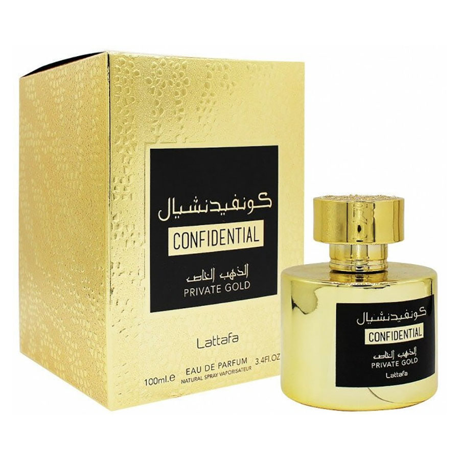 Lattafa Confidential Privat Gold Unisex edp 100 ml фото