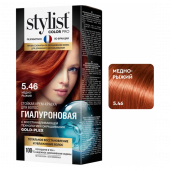 Краска - крем для волос Stylist Color Pro Тон 5.46 Медно-Рыжий 115 ml