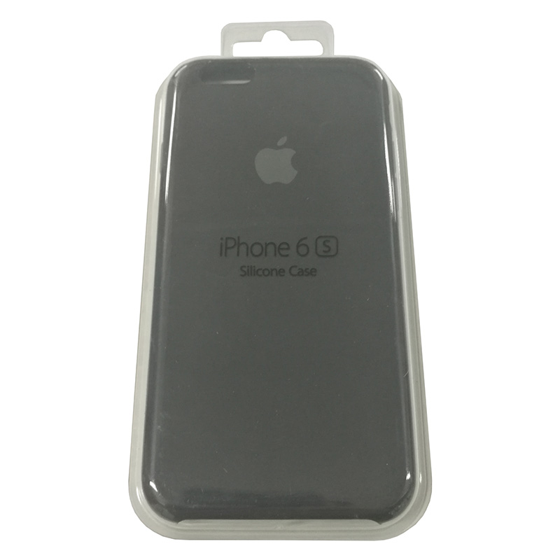 Силиконовый чехол для iPhone 6/6S черный