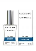 Tester Azzaro Chrome for men 35 ml made in UAE