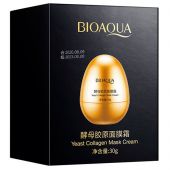 Крем маска для лица Bioaqua Yeast Collagen Mask Cream с яичным экстрактом и дрожжами 30 g