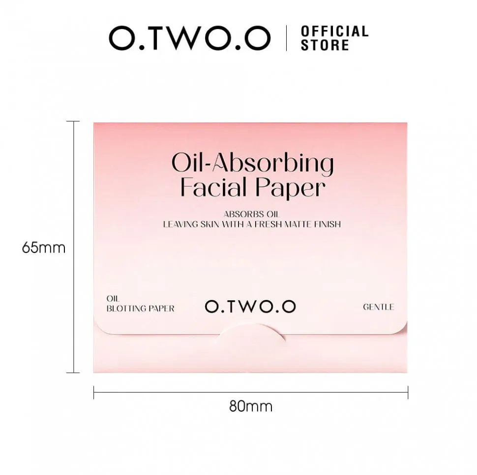 Матирующие салфетки для лица O.TWO.O 30 шт фото