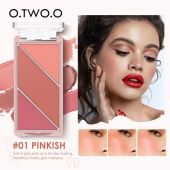 Румяна O.TWO.O Blush Palette 3 in 1 № 1