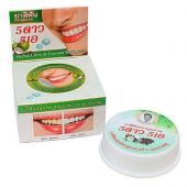 Зубной порошок Thai Siam Spa Herbal Clove & Coconut Toothpaste с кокосом 25 гр