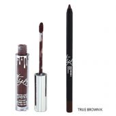 Жидкая помада Kylie Holiday Edition Matte Liquid Lipstick & Lip Liner 2 in 1 True Braun K 3 ml