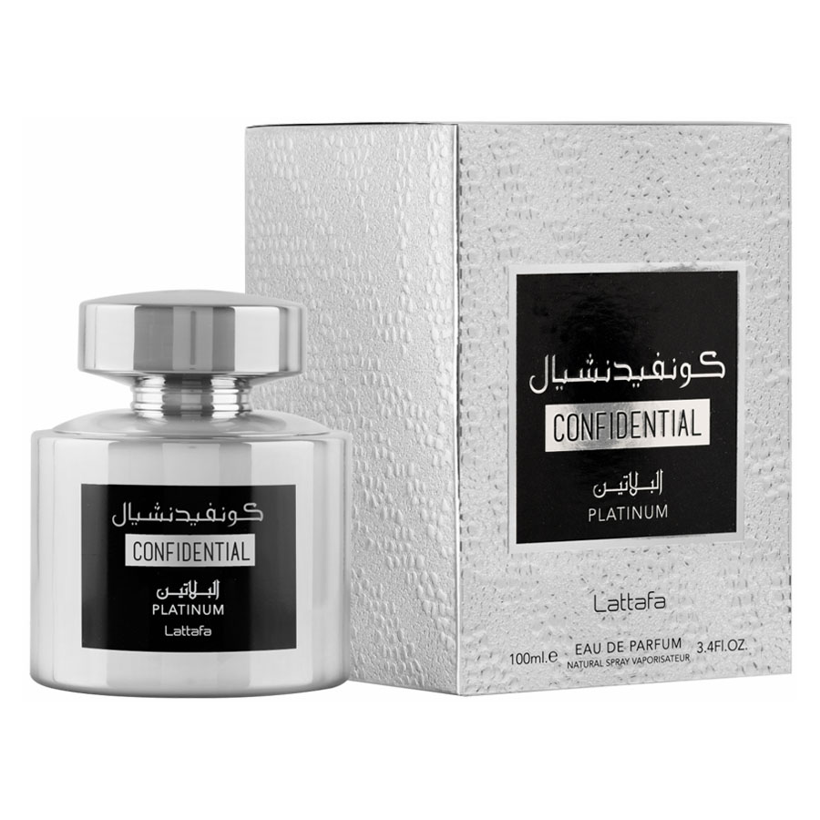 Lattafa Confidential Platinum For Men edp 100 ml фото