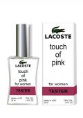 Tester Lacoste Touch of pink for women 35 ml made in UAE