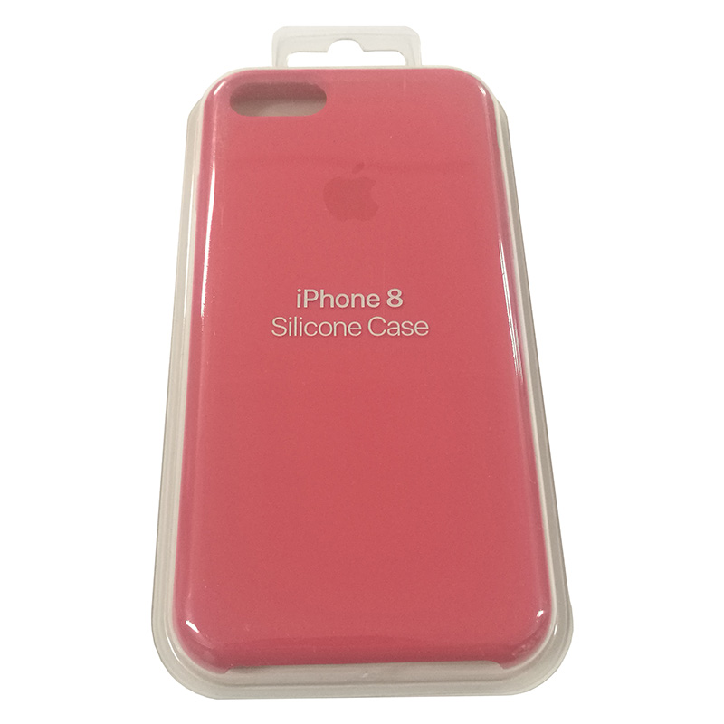 Силиконовый чехол для iPhone 7/8 светло-коралловый