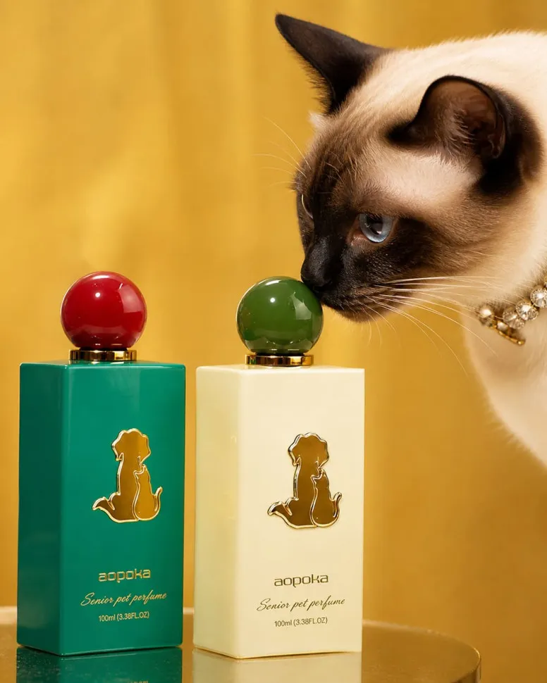 Парфюм для домашних животных Aopoka Senior Pet Perfume (зеленый) 100 ml фото