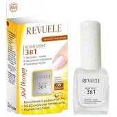 Комплекс Revuele 3 in 1 Экспресс-сушка, защитное покрытие, глянцевый блеск, 10 ml