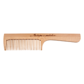 Деревянная Расческа Тимбэ Продакшен (с ручкой частый зуб)  197 мм