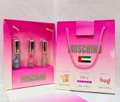 EU Подарочный парфюмерный набор Moschino 3x20 ml 