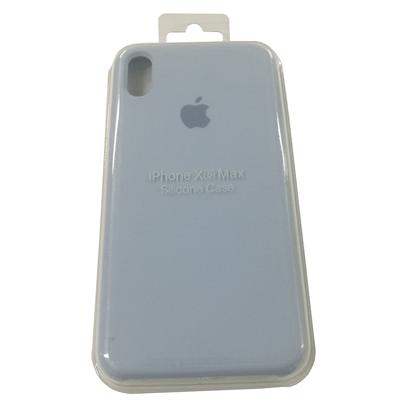 Силиконовый чехол для iPhone XS MAX лаванда