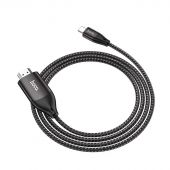 Кабель HOCO UA16 Type-C to HDMI audio video HD cable adapter 2м