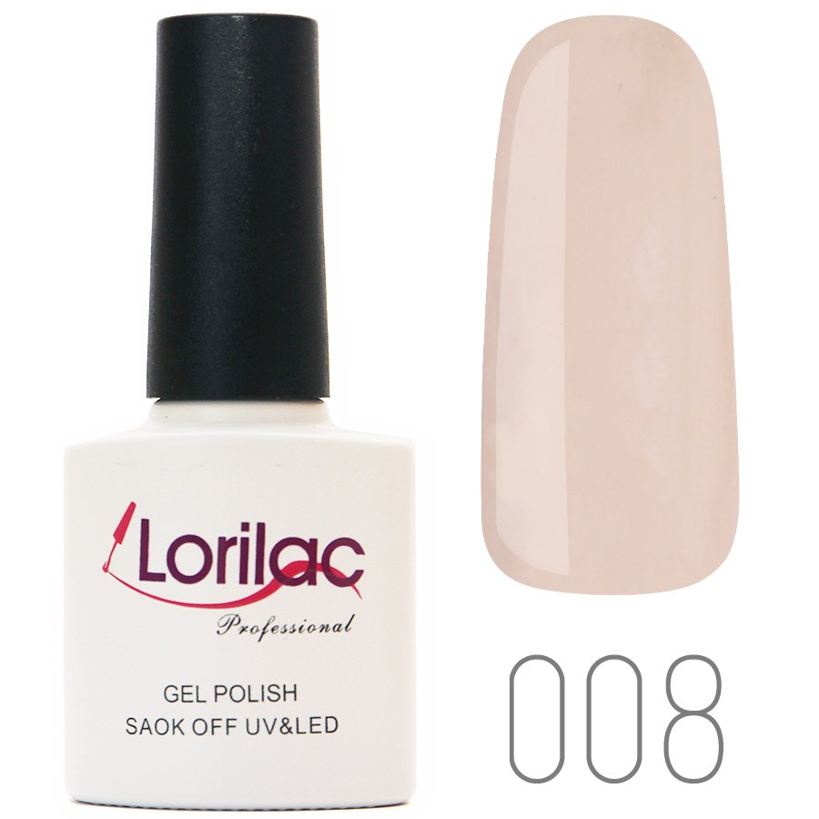 Гель лак Lorilac Professional № 8 10 ml