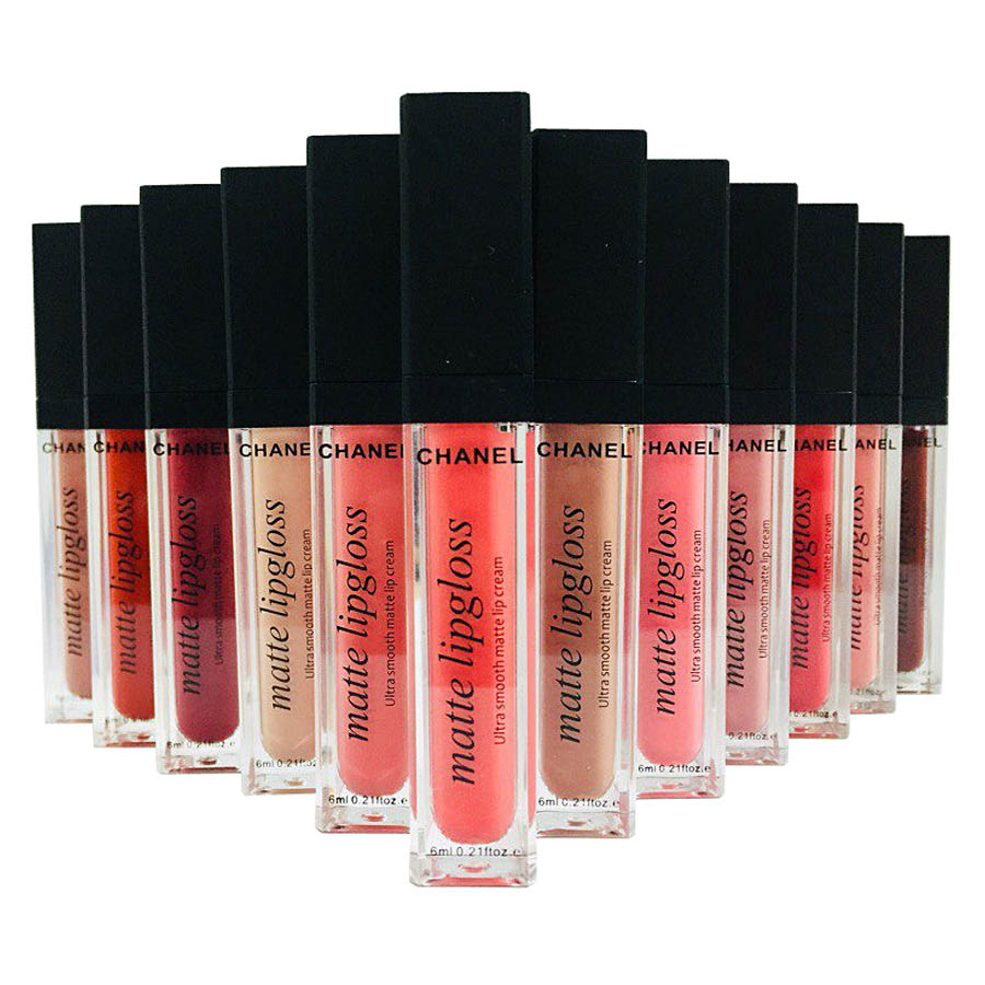 Блеск для губ C Matte Lipgloss Ultra Smooth Matte Lip Cream (упаковка 12 шт) фото