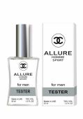 Tester C Allure Homme Sport for men 35 ml made in UAE