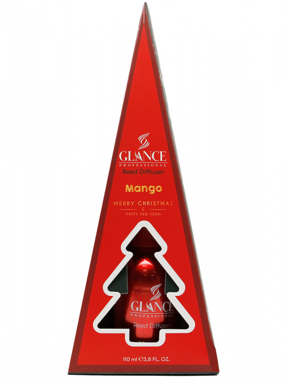 Glance Аромадиффузор Mango (в подарочной упаковке Merry Christmas & Happy New Year ) 110 мл