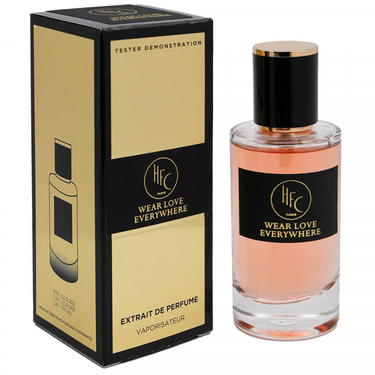 Tester Extrait de Perfume HFC Wear Love Everywhere for women 62 ml