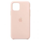 Силиконовый чехол для iPhone 12 / 12 Pro 6.1 светло-розовый