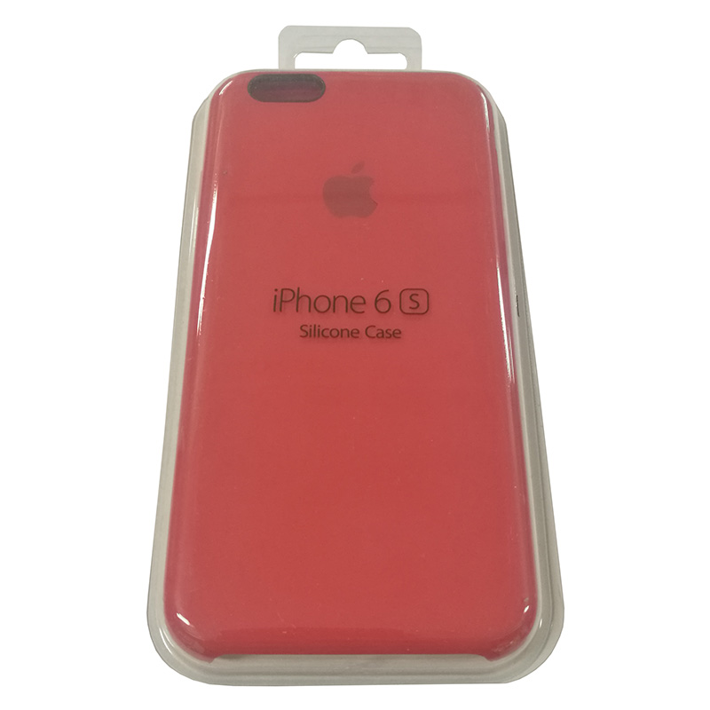 Силиконовый чехол для iPhone 6/6S красный