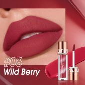 Матовая губная помада O.TWO.O New Trending Lip Gloss Marbling Water Proof Matt Finish Lip Stick № 6 Wild Berry