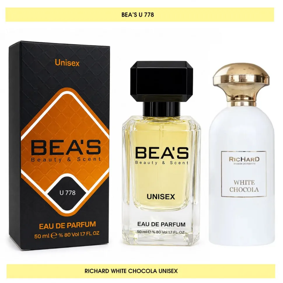 Beas U778 Richard White Chocola unisex edp 50 ml фото