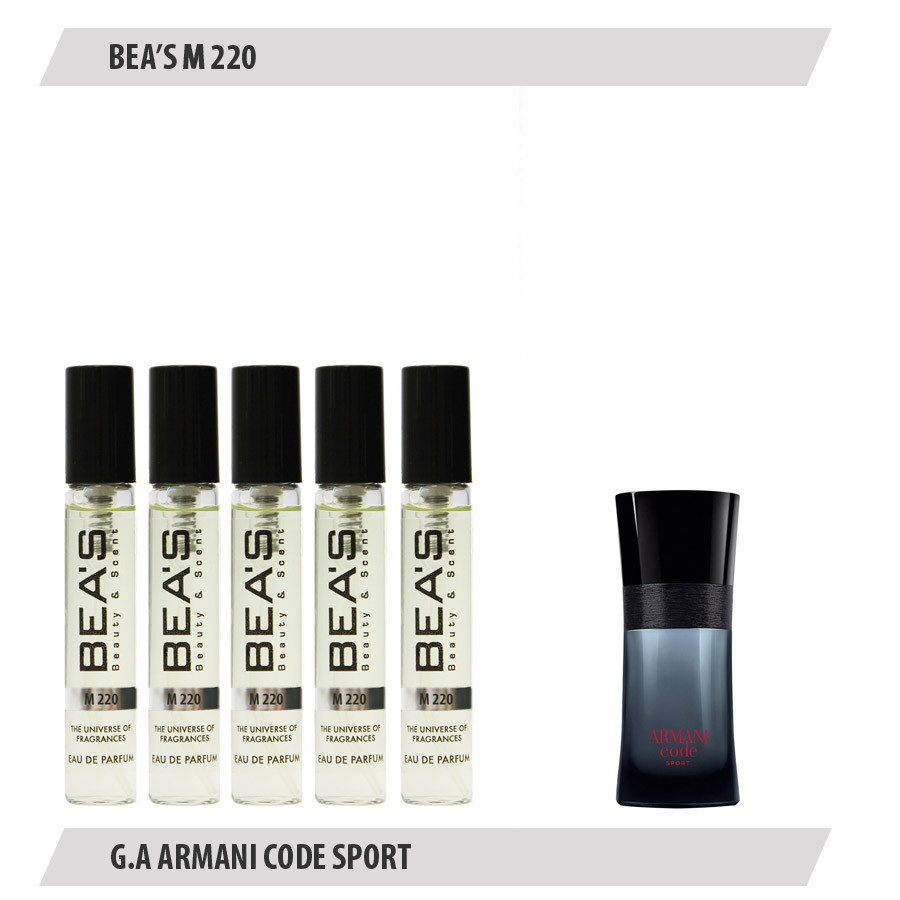 Парфюмерный набор BEAS Giorgio Armani Code Sport Men 5*5 ml M220 фото