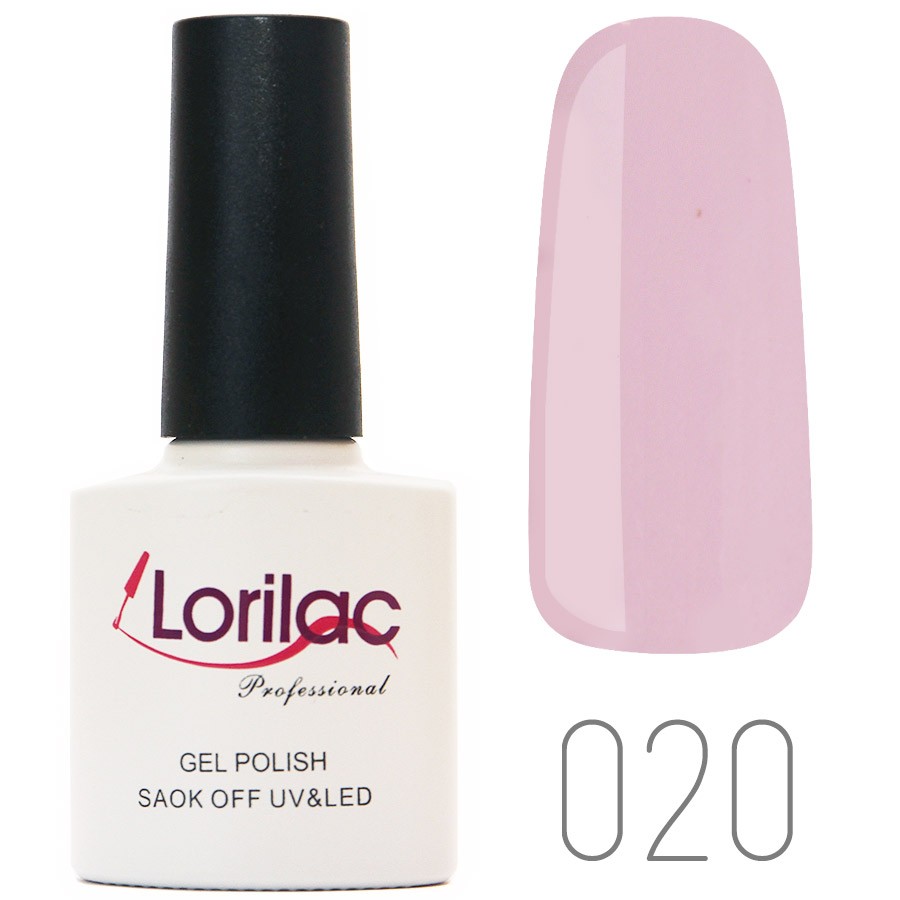 Гель лак Lorilac Professional № 20 10 ml