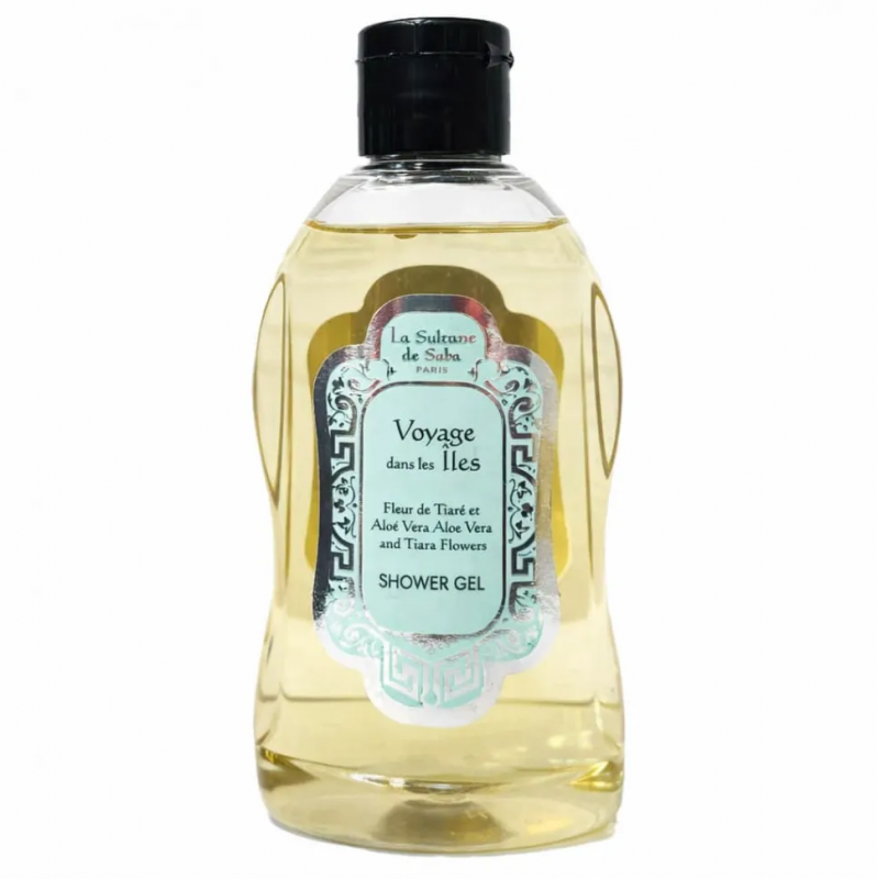 Парфюмированный гель для душа La Sultane de Saba Aloe Vera And Tiare Flower 300 ml