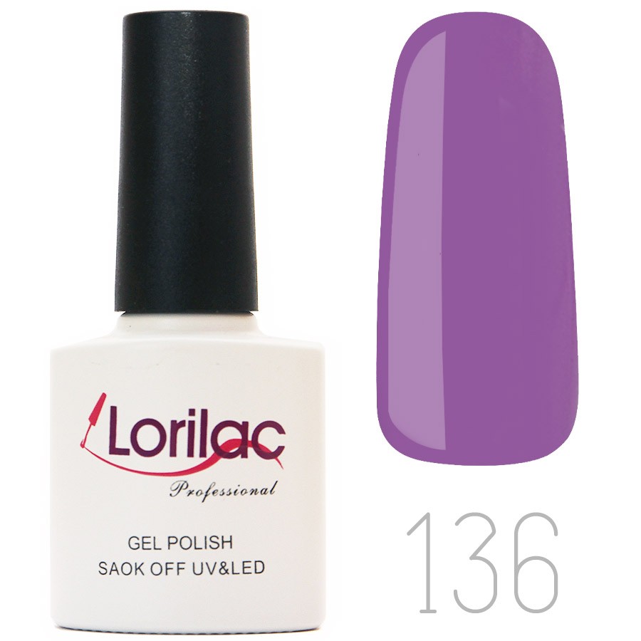 Гель лак Lorilac Professional № 136 10 ml