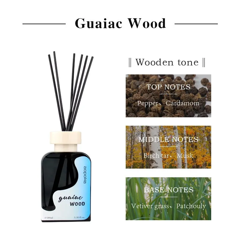 Ароматический диффузор Aopoka Guaiac Wood 100 мл
