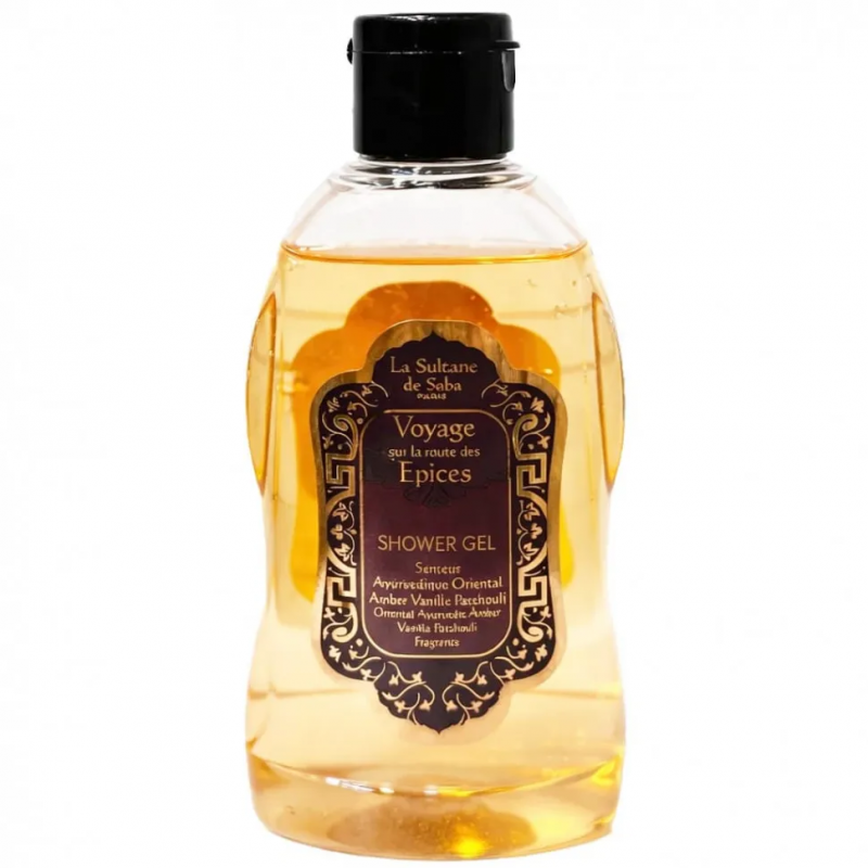 Парфюмированный гель для душа La Sultane de Saba Amber Vanilla Patchouli 300 ml