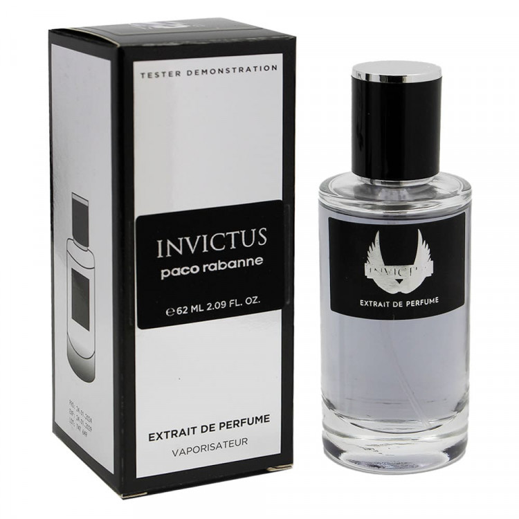 Tester Extrait de Perfume Paco Robanne Invictus edp for men 62 ml