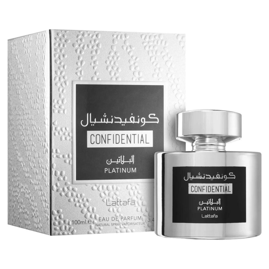 Lattafa Confidential Platinum For Men edp 100 ml фото