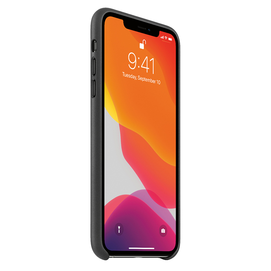 Силиконовый чехол для iPhone 11 Pro Max черный фото