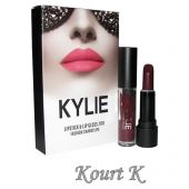 Помада Kylie Fashion Charm Lips Lipstick & Lip Gloss 2 in 1 Kourt K 3 ml