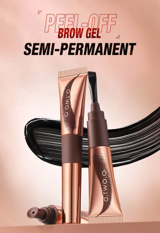 Гель для бровей O.TWO.O №B02 - Темно-коричневый фото