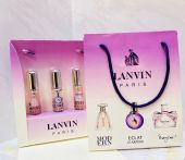 EU Подарочный парфюмерный набор Lanvin 3x20 ml 